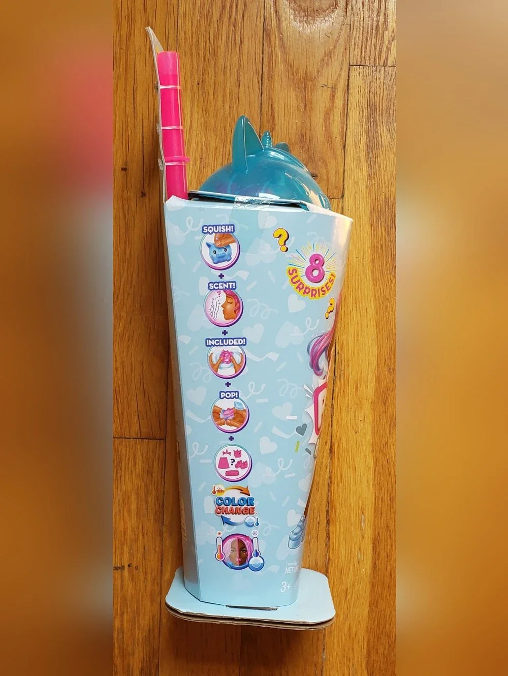 NEW Barbie Pop Reveal Doll Unicorn-Themed W Slime Color Change 8 Fun Surprises